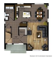 Modele 809 Expert Maison Par Goscobec Entrepreneur En Constructions Usinees Floor Plans How To Plan
