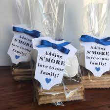 Adding S More Love To Our Family Tags S More Favor Etsy In 2021 Baby Boy Shower Favors Sprinkle Baby Shower Twins Baby Shower