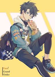 Japanese initially drew cartoons with their hands. Anime Boy Cute And Anime Image 7759422 On Favim Com