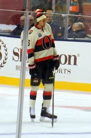He is popular for being a hockey player. File Cody Ceci Heritage Classic Jpg Wikipedia