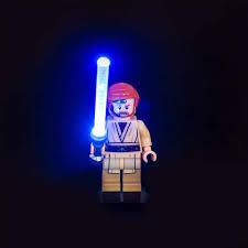Mace windu legend lightsaber 24k gold. Led Lego Star Wars Lightsaber Light Blue Light My Bricks