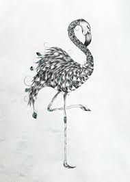 Poetic Flamingo Poetic Flamingo Gallery Quality Print On Thick 45cm 32cm Metal Plate Each Displate Print Veri Boho Art Drawings Flamingo Art Print Drawings