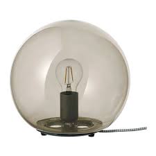 Fado Tafellamp Grijs 25 Cm Ikea In 2020 Grey Table Lamps Table Lamp Lamp
