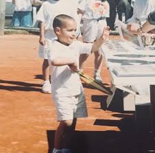 Collection of funny baby pictures, kids, cute, images, graphics, pics for facebook and myspace. Papa Fognini Racconta Fabio Il Primo A Difenderlo O Criticarlo