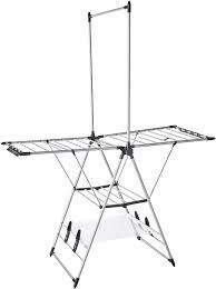 Air drying your laundry not only helps the environment but it also stretches your dollar and the life of your clothes. Amazon Com Drying Racks For Laundry Clothing Rack Heavyweight Gullwing Style In Stainless Steel By Inspired Living Home Kitchen