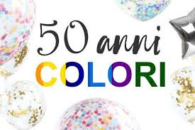 … festeggia i 50 anni con i nostri addobbi. Quale Colore Scegliere Per Festeggiare I 50 Anni Idee Per Feste