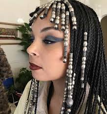 On the smaller front braids, she. 15 Amazing Braids With Beads Hairstyles For Women