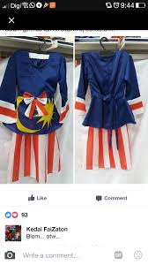Sampai ada yang cari kat kedai jual vcd. It S My Life Idea Baju Kebangsaan Baju Bendera Kanak Kanak Part 2