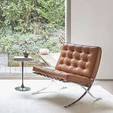 Barcelona Chair Premium Vintage Cognac Eames Chairs Eames Chairs Interieur Wa 2020 Tasarim Barcelona Sandalye