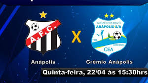 Totally, gremio anapolis and goianesia fought for 3 times before. Anapolis X Gremio Anapolis Youtube