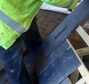 Natural slate and Hook fixing - YouTube
