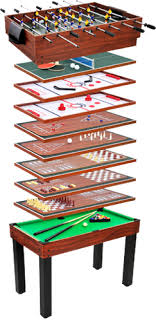 Multi Game Table 10 In 1 Large Multi Game Table Table Games Multi