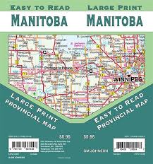 Manitoba Road Map