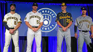 Milwaukee brewers unveil newly renovated bernie's chalet. Brewers Hit A Home Run With Uniform And Logo Unveiling Monday Night