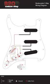 Effectively read a electrical wiring diagram, one has to know how typically the components within the system operate. 920d Custom S5w Wiring Harness W 11 Hole Sss S Style Pickguard 3 Ply