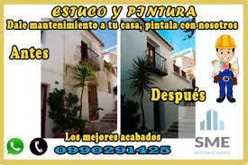 Maestro Pintor De Casas Decoracion Interior Y Exterior Gypsum Grafiado En Quito Tecnicos 395849