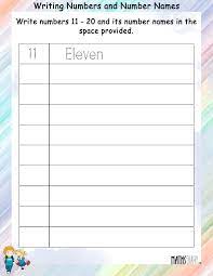 writing numbers and number names worksheets math worksheets mathsdiary com