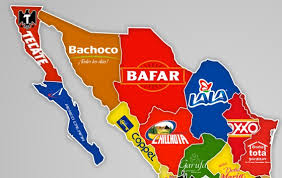 Sin nombres, blanco y negro. Este Mapa Muestra Donde Nacieron 32 De Las Marcas Mas Populares De Mexico Verne Mexico El Pais