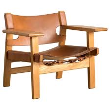 Borge Mogensen Spanish Chair For Fredericia Furniture In 2020 Spanish Chairs Fredericia Furniture Leather Armchair Modern