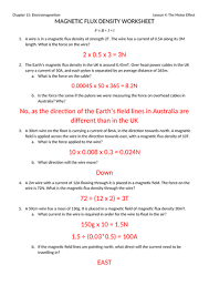 Some of the worksheets displayed are population density work answers, , chapter 1 measurement and calculation work, practice problems work answer key, unit conversions work 1, density assignment 2 class set do work on another paper, name, work calculations involving specific heat. Magnetic Flux Density Worksheet With Answers Teaching Resources