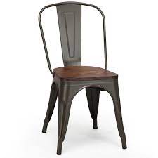 When you click on an image you can listen to the pronunciation. Set Of 4 Stackable Bistro Cafe Dining Chair Metal Frame And Wood Seat See Descriptions See Descriptions Overstock 30637252