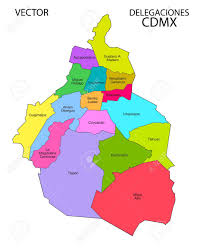 You can find on this page the map of mexico city metro. Mexico City Map Delegations Royalty Free Cliparts Vectors And Stock Illustration Image 128318301