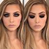 Brown black smokey eye makeup smokey eye: 3