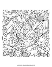 Free printable coloring pages/ free adult coloring pages. Back To School Coloring Pages Free Printable Pdf From Primarygames