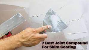 If you use hot mud for taping, cover it with topping joint compound, which works well for creating smooth, even coats. Best Joint Compound For Skim Coating Top 7 Reviews 2021