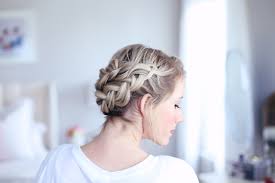 Headband braid with beach waves. Easy Diy Crown Braid Cute Girls Hairstyles