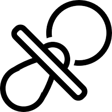 Download Free Icon Baby Pacifier Outline