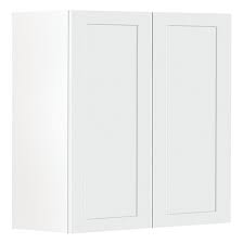 If the cabinet is a full height base cabinet (one that only includes a door), the door is typically 30 inches tall. Ebsu San Diego 2 Door Kitchen Cabinet 30 White Tlhg30 Blsd Rona
