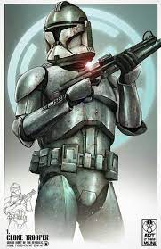 Clone Trooper Star Wars Background Star Wars Pictures Star Wars Poster