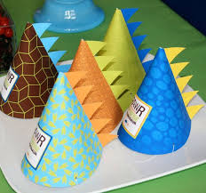 Homemade Birthday Hats For Adults Pin By Keerstin Wagnon On Party Preps Dinosaur Birthday Party Dinosaur Party Hats Dinosaur Party