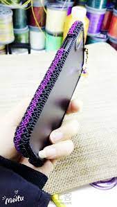 南美蜡线包手机壳 macrame design micro macrame macrame tutorial