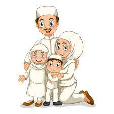 Download Muslim Family Png Images Background Png Free Png Images Kartun Wallpaper Kartun Lucu Lukisan Keluarga