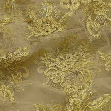 2020 popular 1 trends in home & garden, apparel accessories, novelty & special use, weddings & events with net embroidery and beading fabric and 1. Beige Gold Zari Floral Embroidered Net Fabric Saroj Fabrics