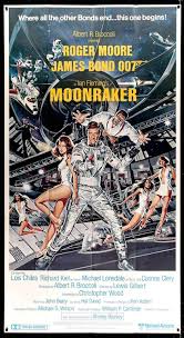 Moonraker original movie still 2 james bond gondola hovercraft price: Moonraker 1979 Original Three Sheet Movie Poster 41 X 81 Original Film Art Vintage Movie Posters