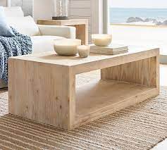 Brooklyn + max lexington rustic pine wood coffee table. Folsom 58 Coffee Table In 2021 Coffee Table Pottery Barn Reclaimed Wood Coffee Table Coffee Table Wood