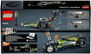 Lego technic rc wheelie dragster m.rebrickable.com. Spielzeug Dragster Rennauto Mit Ruckziehmotor Lego Technic 42103 Hot Rod 2 In 1 Auto Triadecont Com Br