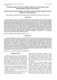 Sebuah penelitian dilakukan untuk mengetahui pengaruh dosis pupuk urea terhadap hasil jagung komposit. Http Journal Ipb Ac Id Index Php Jipi Article Download 8322 6498