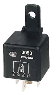 How to wire a 4 prong relay. Hella 4 Pin Normally Open Relay With Diode 12v Autoelec Warehouse