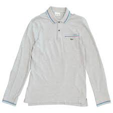 Polo Shirt Lacoste Live Grey Size 3 0 6 In Cotton 4843186
