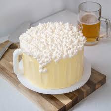 Eine springform (ø 24 cm) darauf stellen und die alufolie ringsum an die form drücken. Bierkuchen Rezept Bierkrug Torte Zum Geburtstag