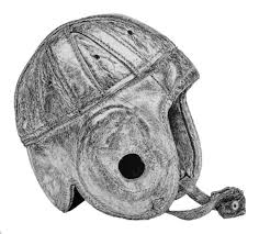 Shop our great selection of sports equipment & save. Leather Football Helmet Drawing By Andrea Jennings Saatchi Art