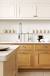 Modern White And Wood Kitchen Cabinets