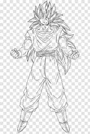 Brought about by a last minute wish from goku to the kais, uub is the most powerful human on the planet. Goku Uub Vegeta Line Art Majin Buu Dragon Ball Z Transparent Png