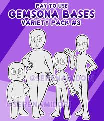 P2u Gemsona Bases Variety Pack 3 By Serenamidori On Deviantart Steven Universe Quotes Steven Universe Drawing Steven Universe Comic