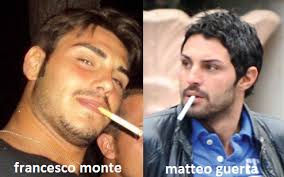 Somiglianza tra Francesco Monte e Matteo Guerra
