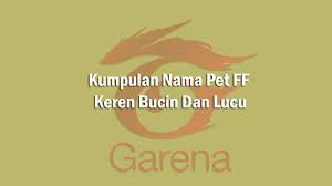 Do you start your game thinking that you're going to get the victory this time but you get sent back to the lobby as soon as you land? Kumpulan Nama Pet Ff Keren Bucin Dan Lucu Terbaru 2021